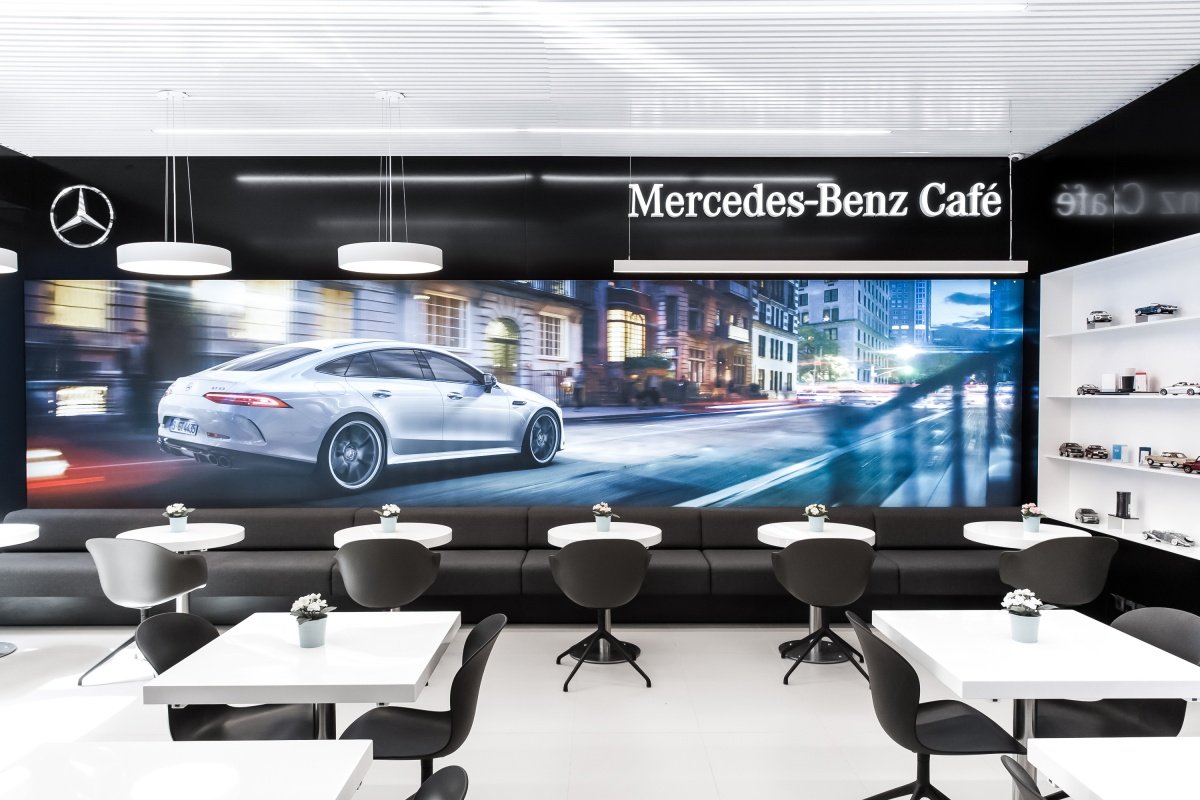 Mercedes-Benz Cafe / Международный аэропорт Шереметьево