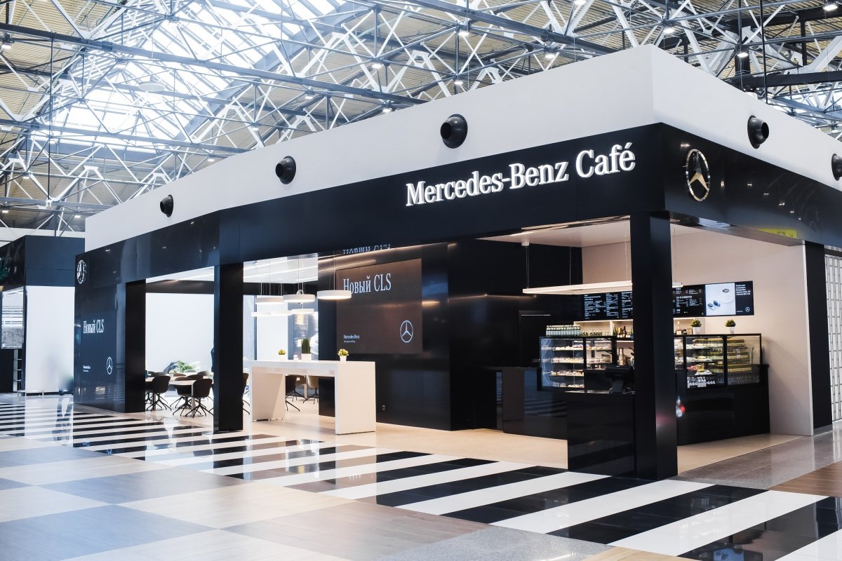 Mercedes-Benz Cafe  Международный аэропорт Шереметьево