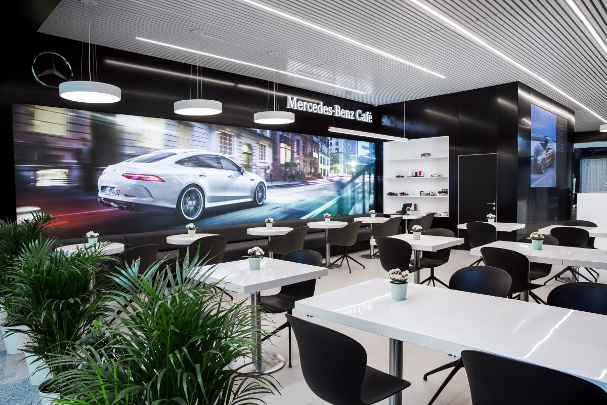 Mercedes-Benz Cafe / Международный аэропорт Шереметьево