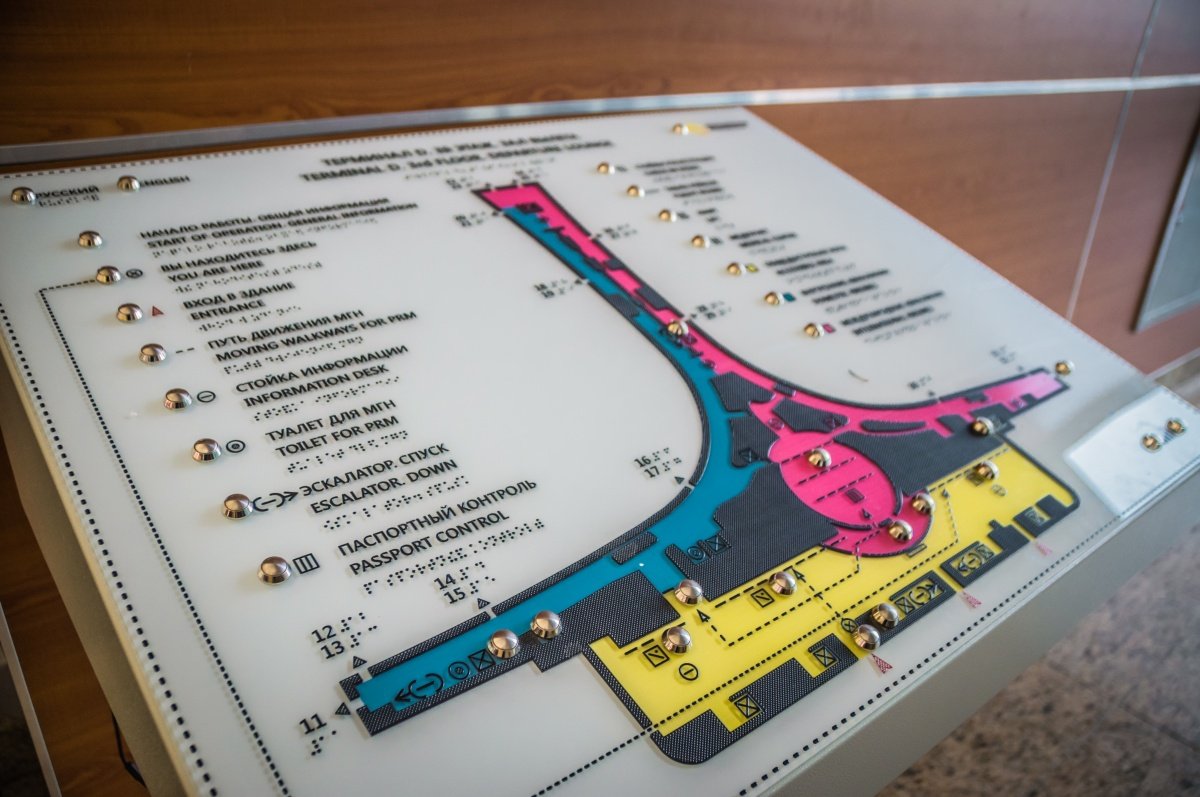 Пассажирам с ОВЗ / Международный аэропорт Шереметьево